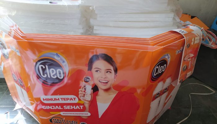 Foto Hasil Produksi Booth Portable Cleo di Surabaya