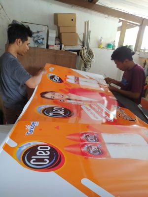 Foto Produksi Booth Portable Cleo di Surabaya